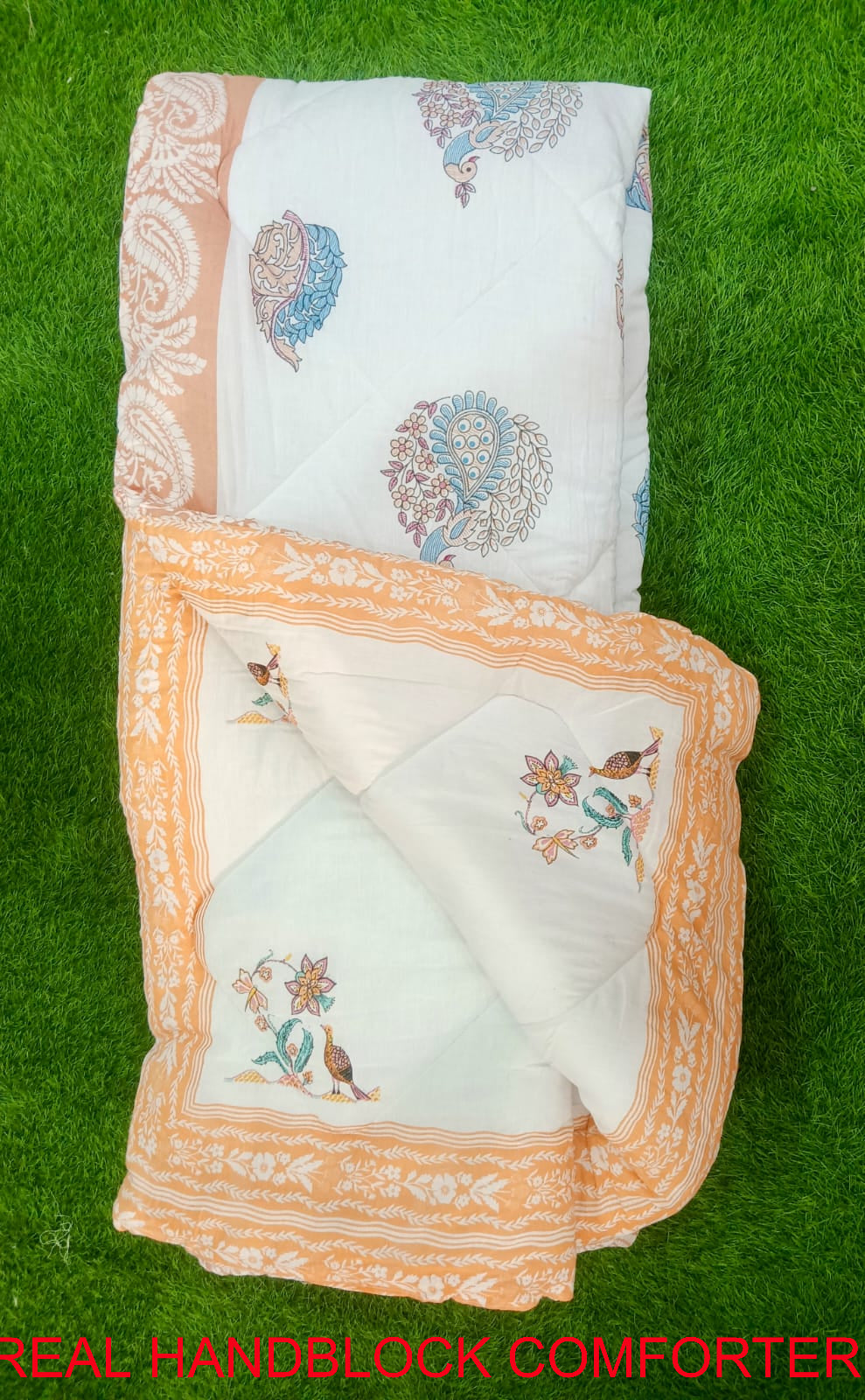Hdharohar Real Handblock Comforter