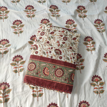 Latest Hand block print Double Bed Dohar Premium Collection