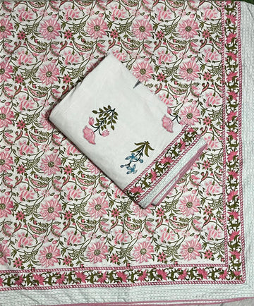 Latest Hand block print Double Bed Dohar Premium Collection