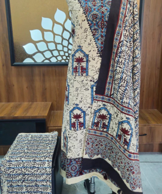 Ajrak Suit Set