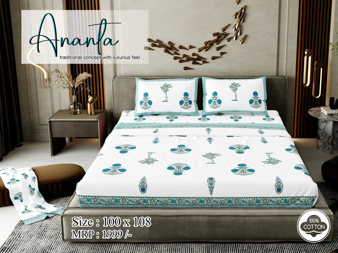 HDharohar Ananta Bedsheet