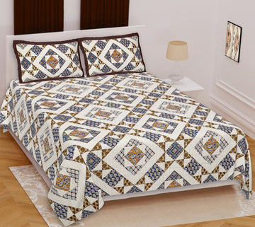 HDharohar Ajrak Bedsheet