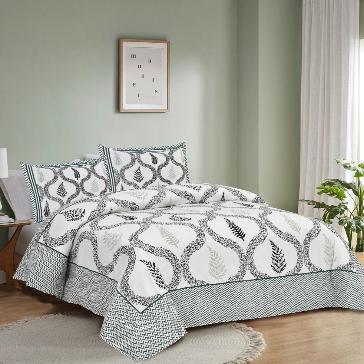 HDharohar Lahariya Bedsheet