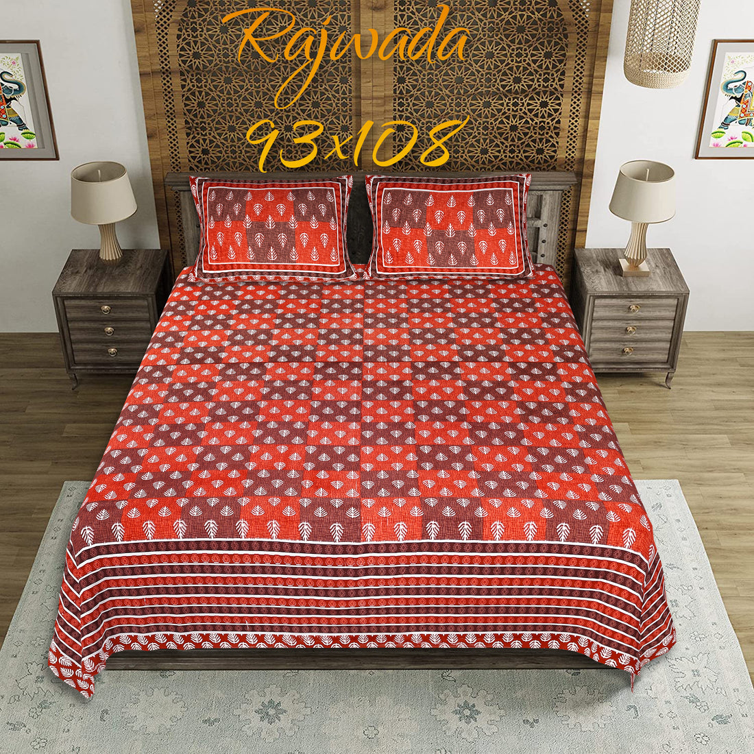 HDharohar Rajwara Bedsheet