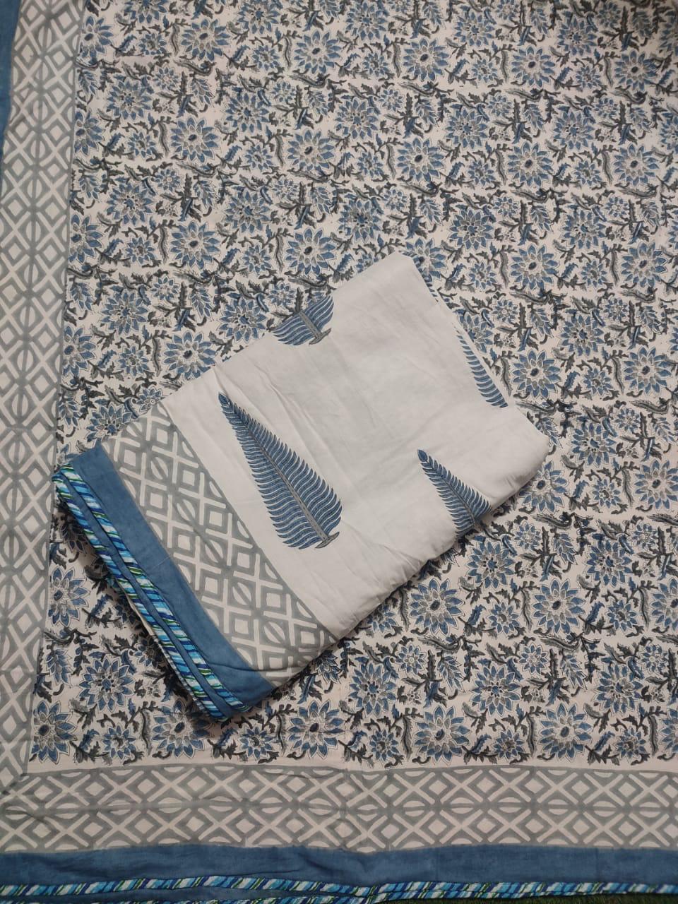 Latest Hand block print Double Bed Dohar Premium Collection