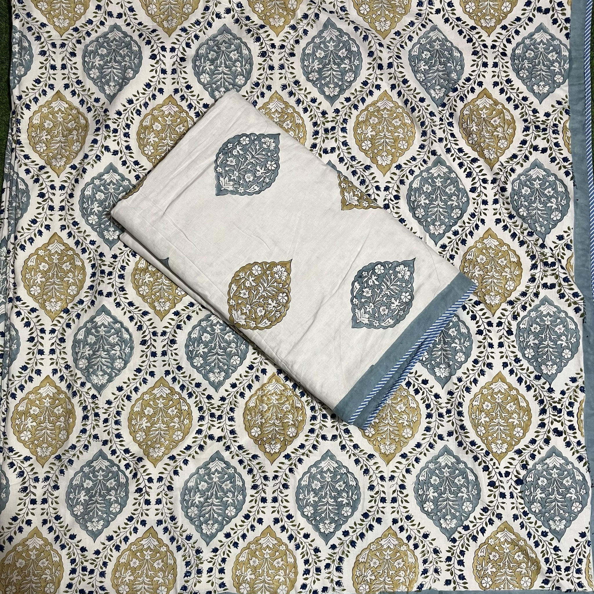 Latest Hand block print Double Bed Dohar Premium Collection