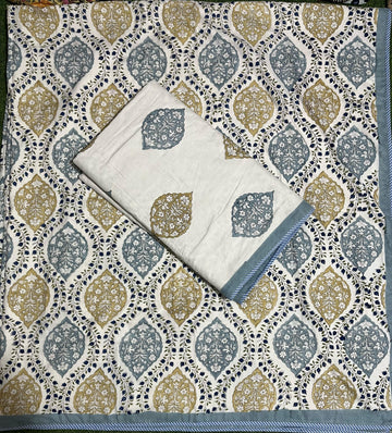 Latest Hand block print Double Bed Dohar Premium Collection